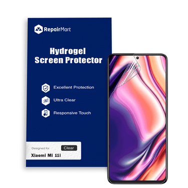 Xiaomi Mi 11i Compatible Premium Hydrogel Screen Protector With Full Coverage Ultra HD